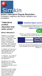 Mobile Screenshot of mediation.simkin.co.uk